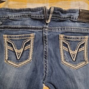 Vigoss Women's Blue Boot Cut Jeans